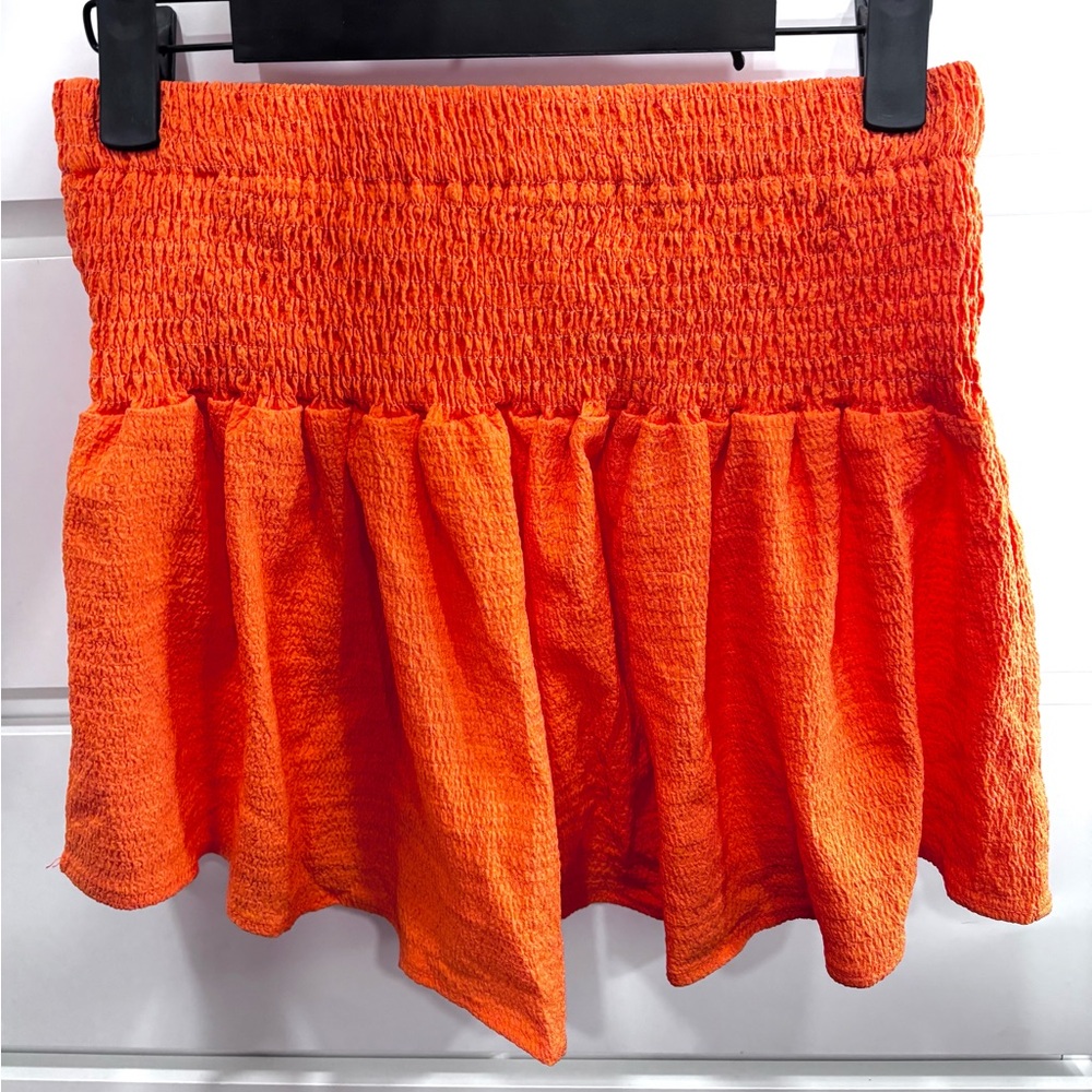 Cute Orange High RiseWomen's Shorts